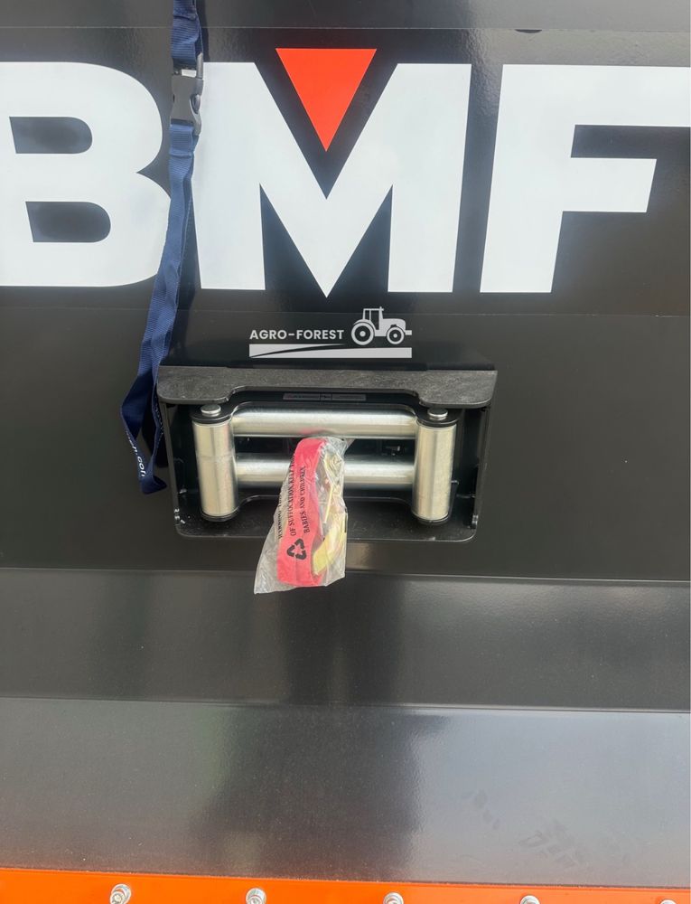 BMF Skrzynia Leśna Box z wciągarką Leśna 5t Hardox do Przyczepa BMF