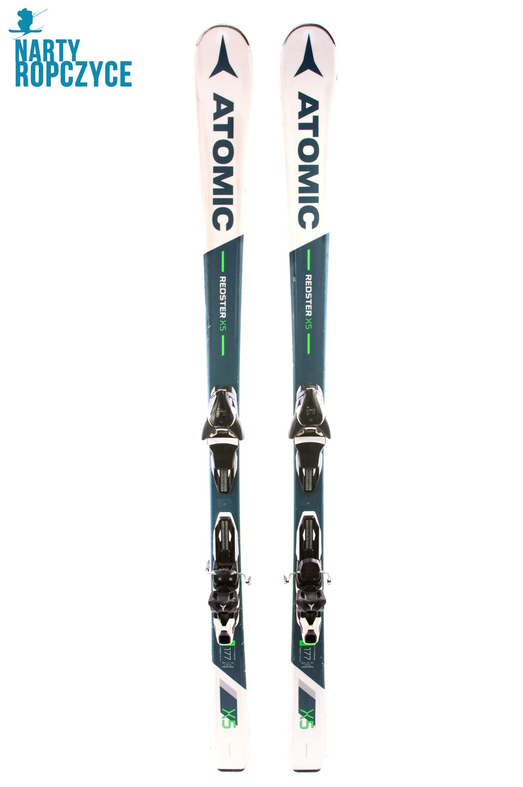 NartyRopczyce NR246 Narty 177 ATOMIC REDSTER X5 X30A DST stan SERWIS