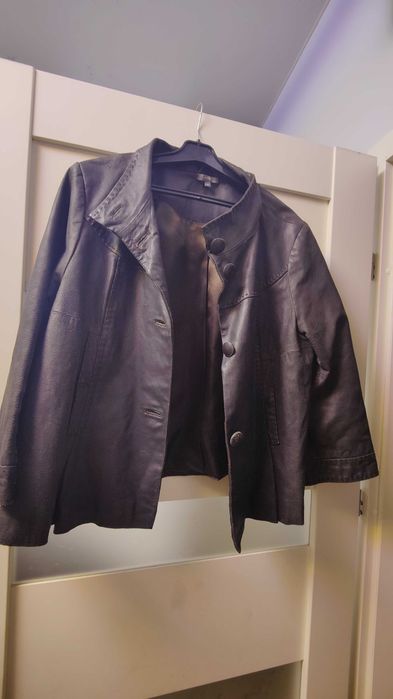Чисто Кожаная Куртка PHILDAR Стильная М-ка Хорошее Состояние