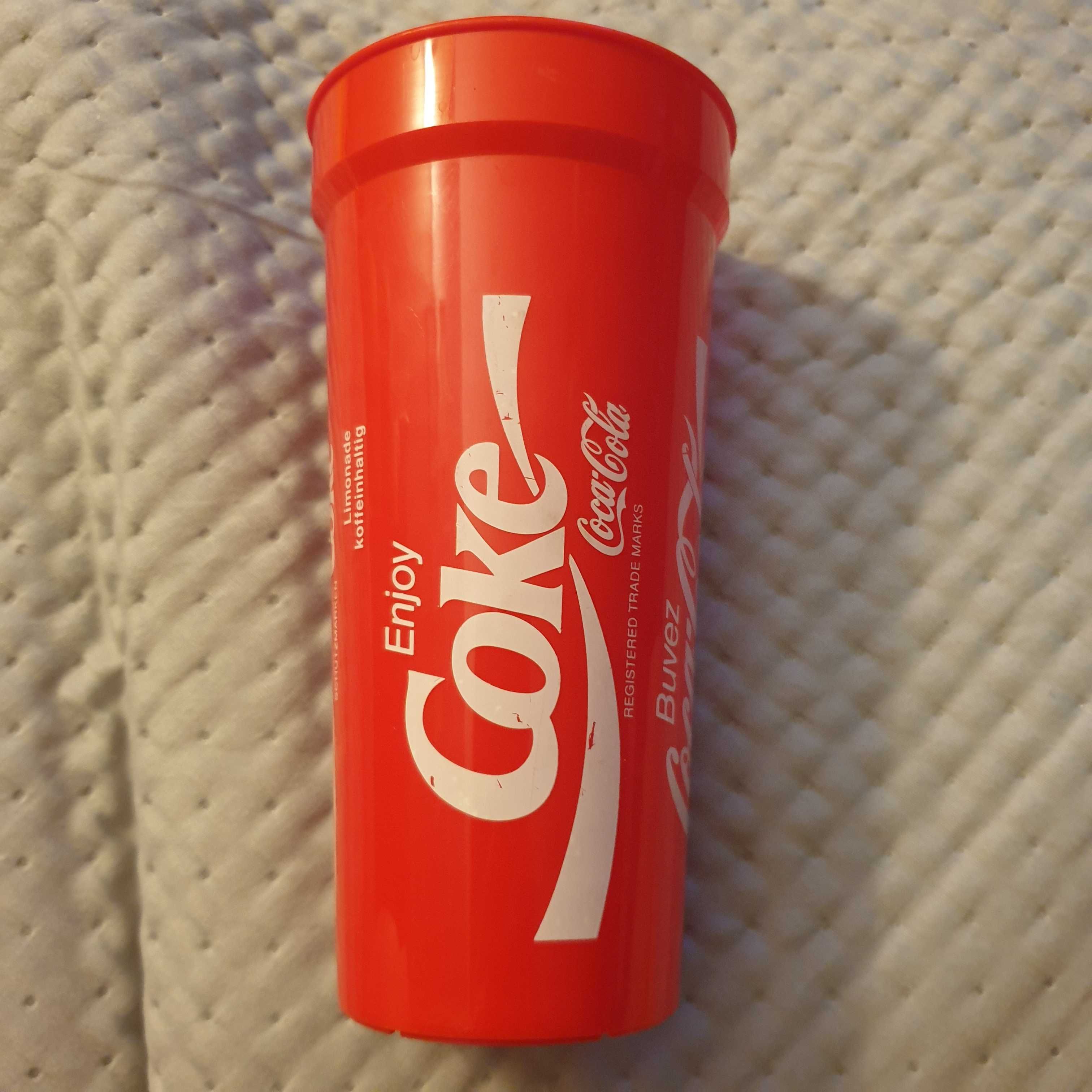 Kubek Coca-Cola z tworzywa