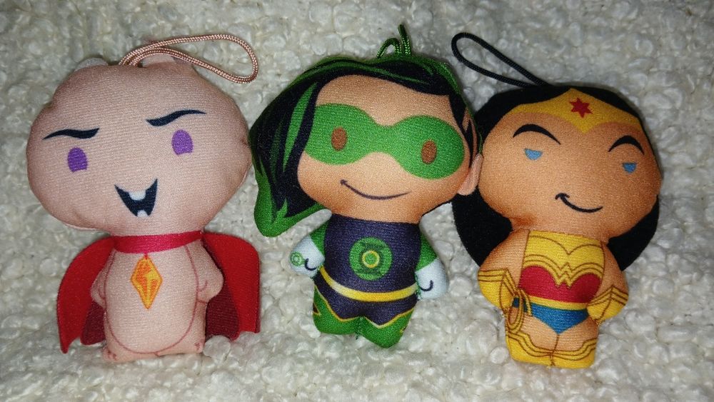 М'які іграшки, брелок, в машину  DC Comics Супергерої