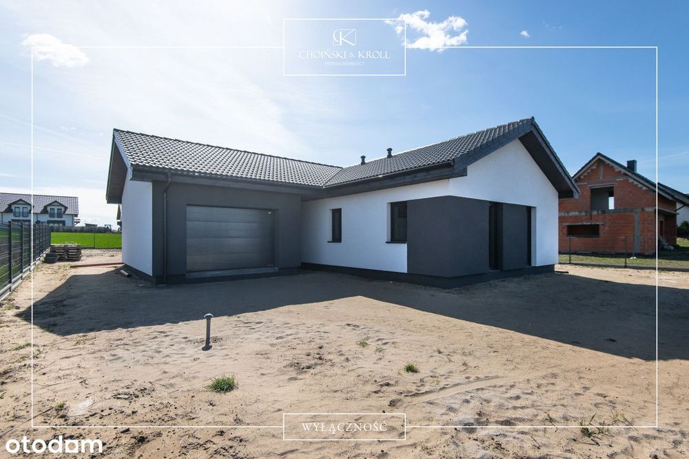 Dom parterowy, wolnostojący, gotowy w Daszewicach