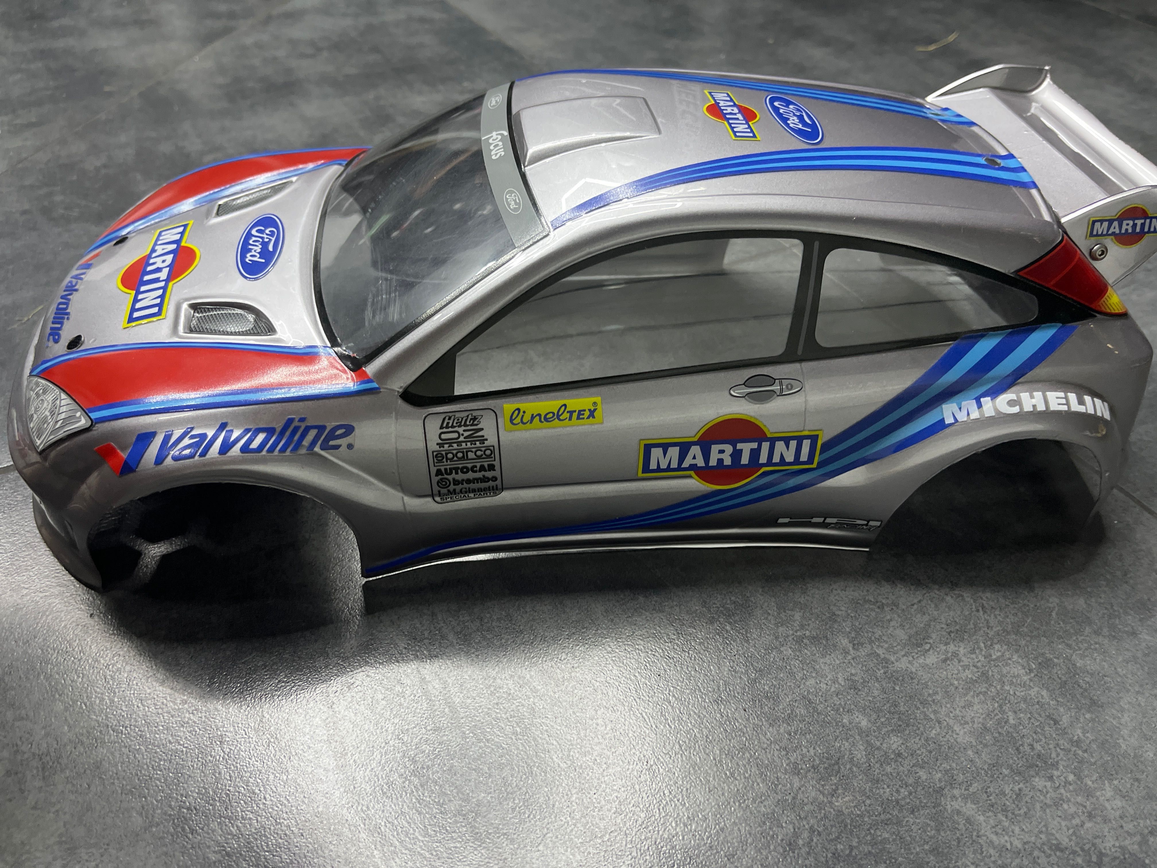karoseria ford focus rc