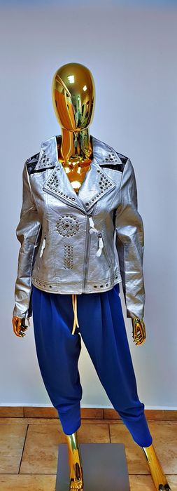 Ramoneska eko-skóra damska