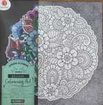 Mandala do kolorowania na płótnie