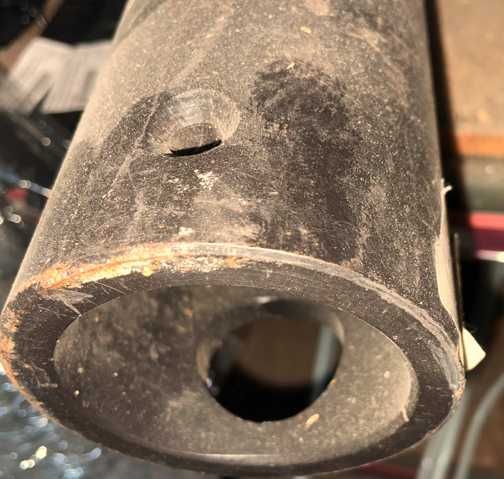 Oś przednia okrągła C-330, C-355