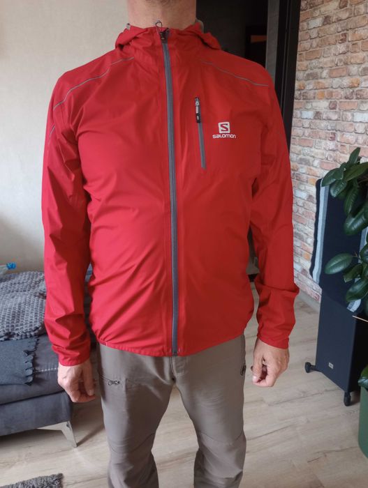 Kurtka sportowa męska Salomon Windstopper róż M