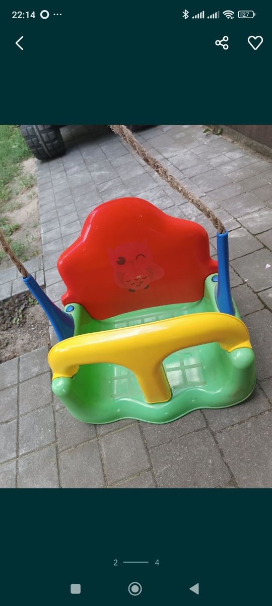 Huśtawka 3 w 1 rezerwacja