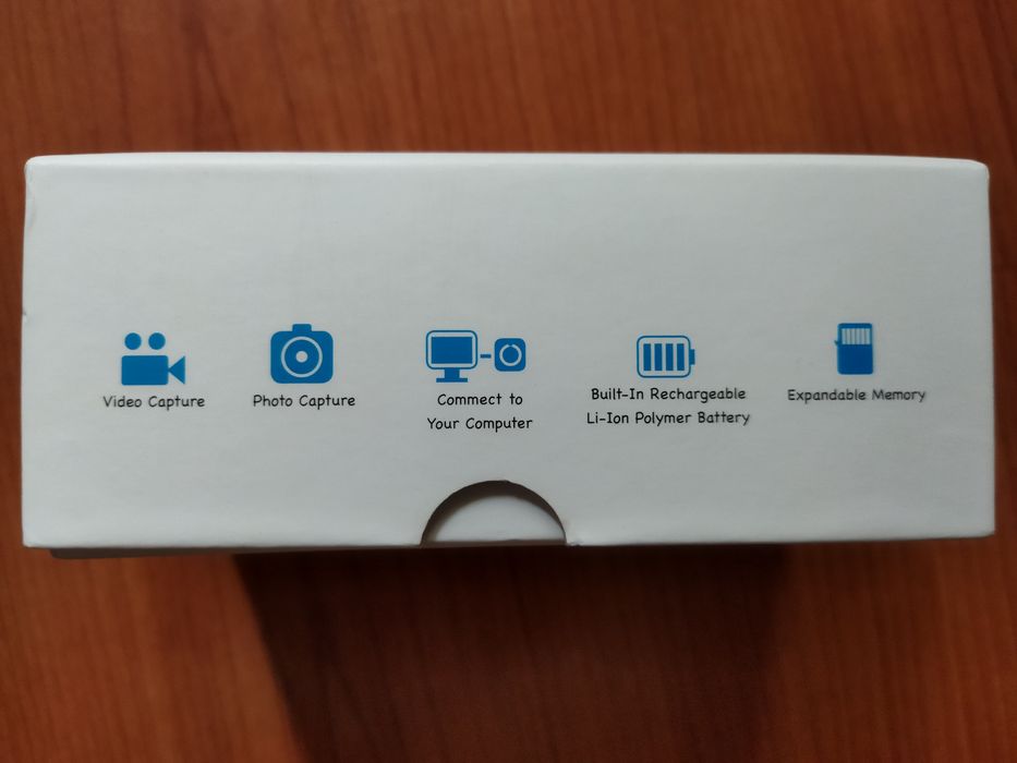 Mini câmara fotográfica para crianças nova com cartão de memória 32g