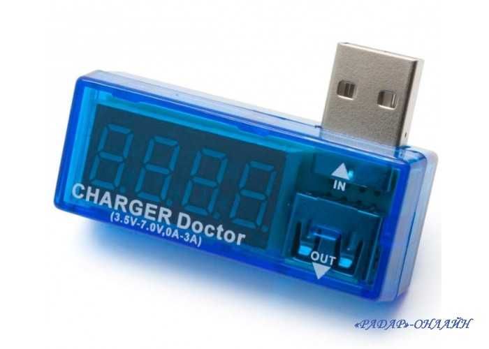 USB-вольтметр/амперметр тестер зарядок