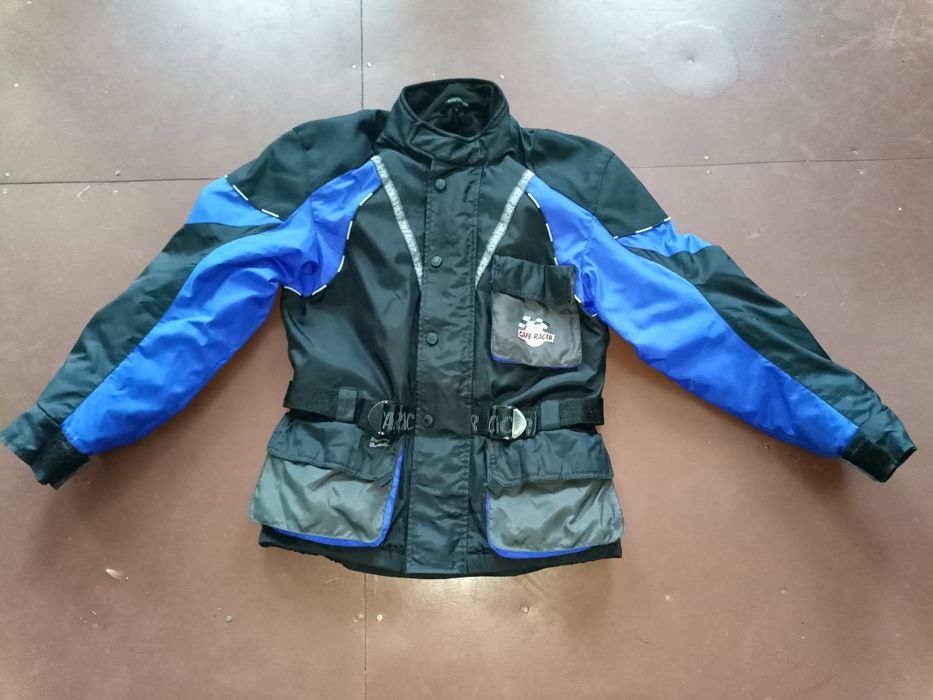 Мото куртка с вставками