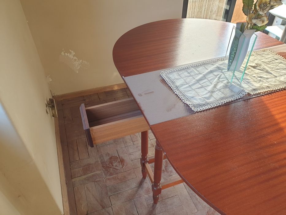 mesa de jantar dobrável
