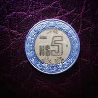 5 pesos z 1993 roku - Meksyk