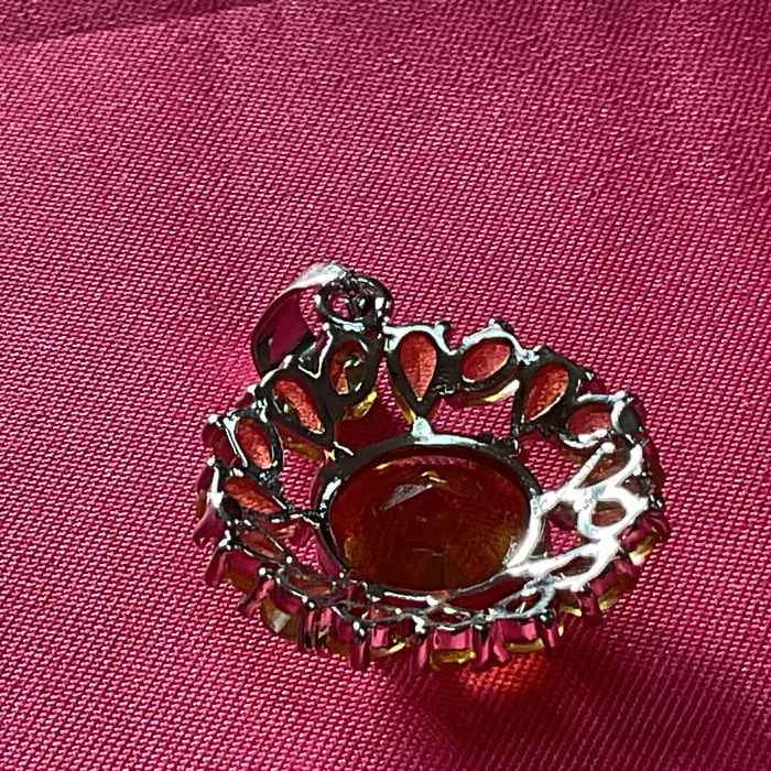 Pendente prata 925 medida 3 cm