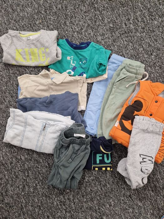 Ubranka chlopiece 80-92