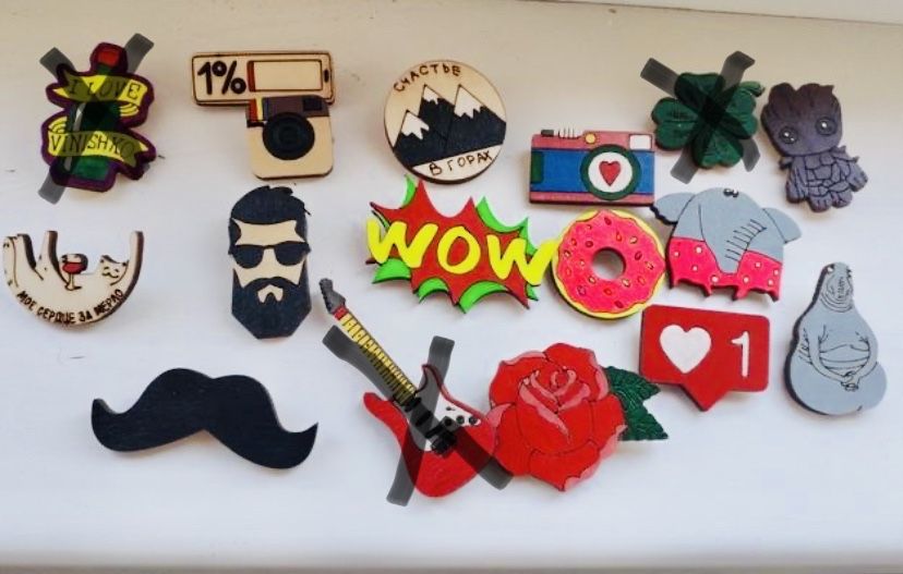 Деревʼяний значок