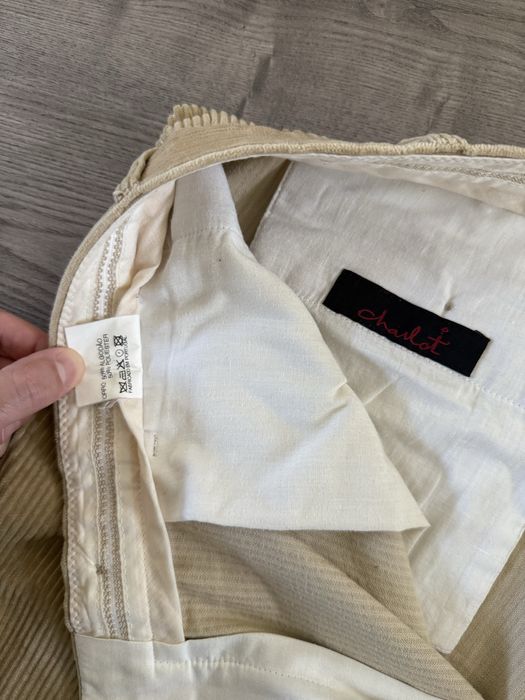Calças Bombazine bege - 50
