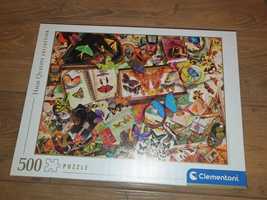 Puzzle 500 Nowe Clementoni Motyle