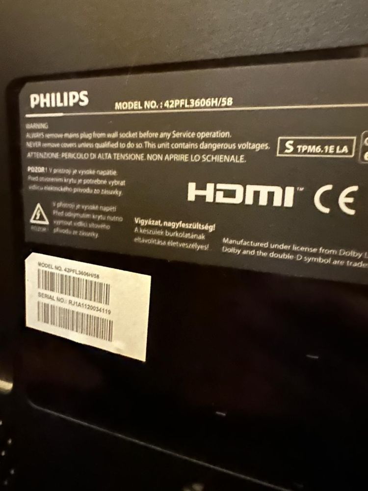 Телевізор 32 дюйми PHILIPS філіпс