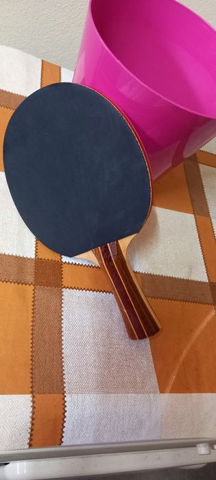 Raquete ping pong Alex + 6 bolas