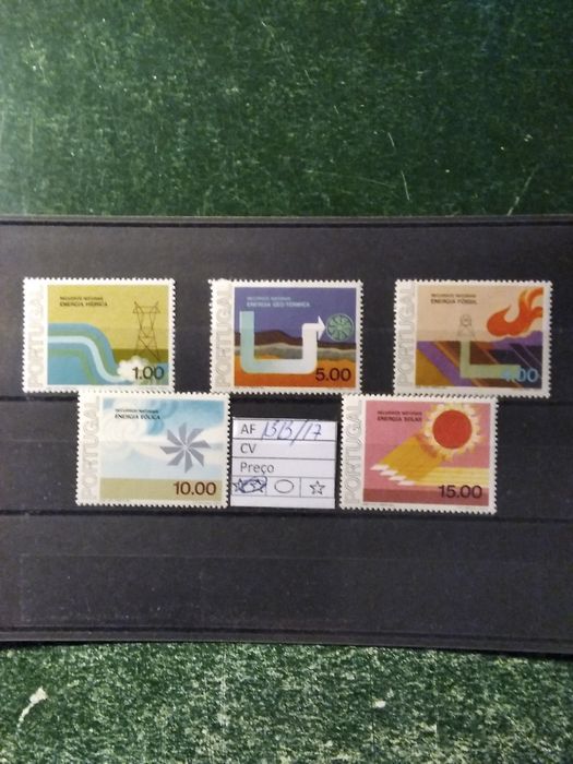 1976 Energia Ciclo De Recursos Naturais MNH **