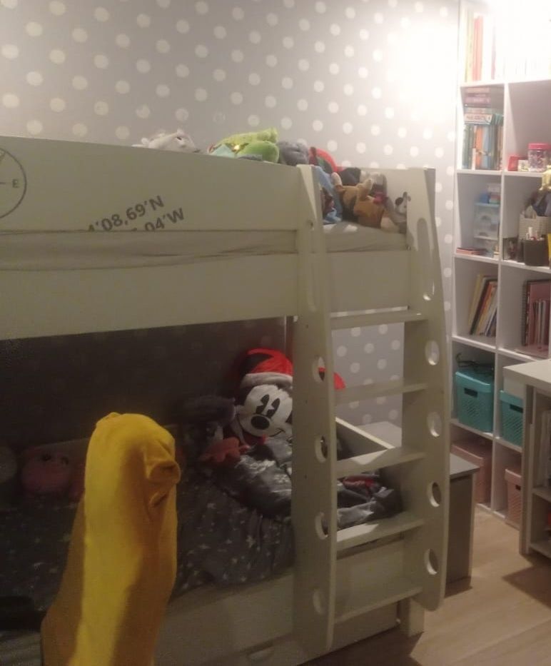 Łóżko piętrowe Meblik Stan bardzo dobry