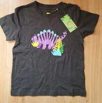 T-shirt z dinozaurem marki Lupilu (98-104cm)
