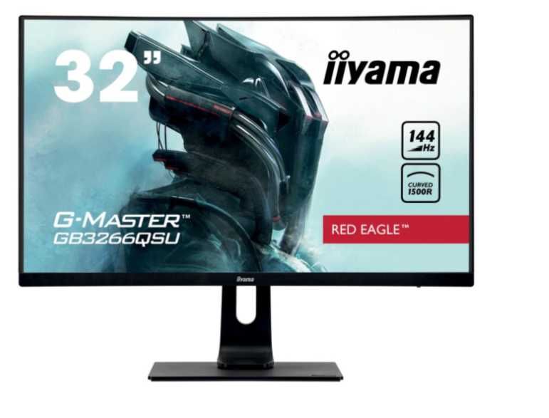 NOWY Monitor dla graczy iiyama G-Master GB3266QSU Gwarancja Paragon