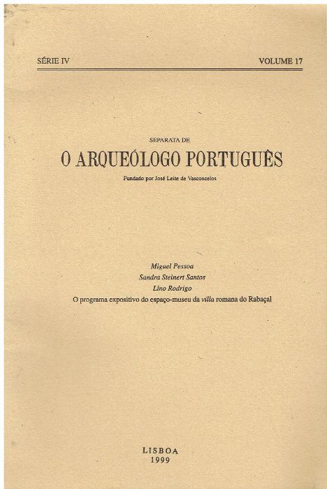 5296 - Monografias - Livros sobre ARQUEOLOGIA 2 (vários)