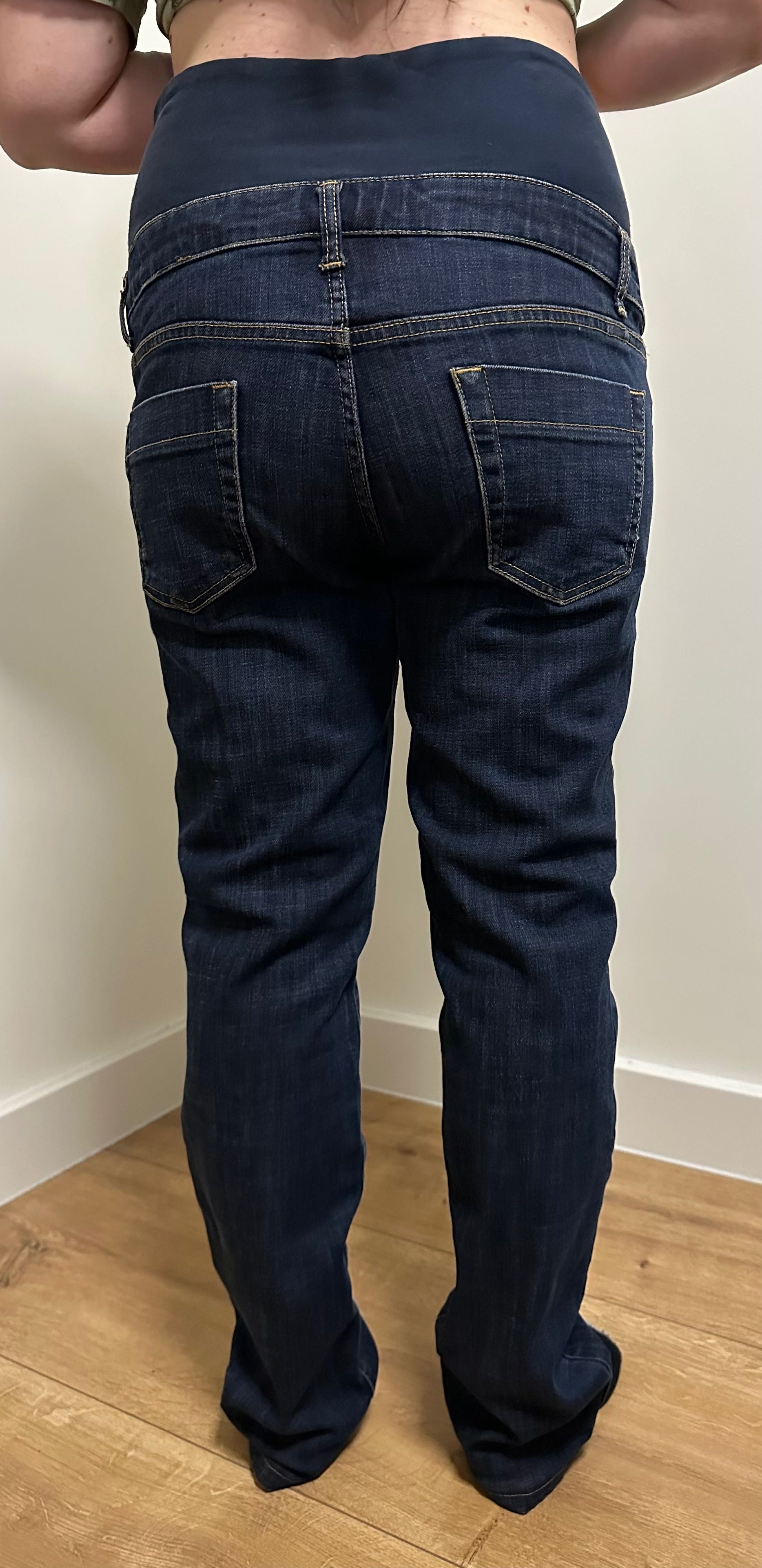 jeansy ciążowe H&M MAMA