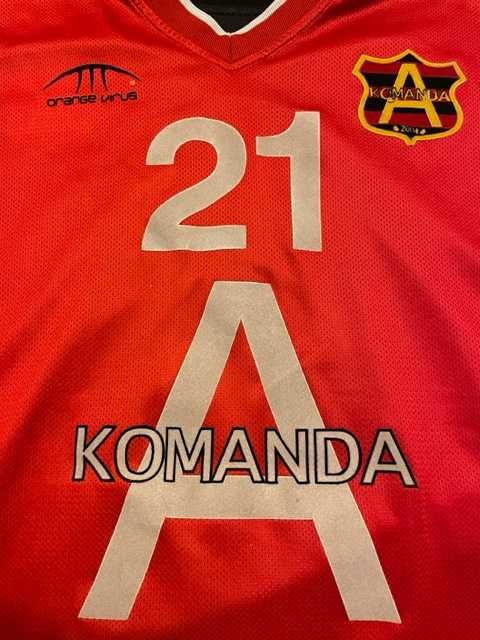 Koszulka koszykarska Komanda A #21 Rimgaudas L dwustronna