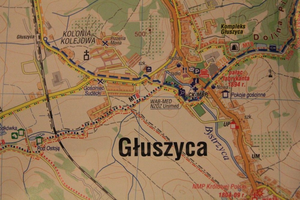 Głuszyca i okolice-mapa turystyczna-1344