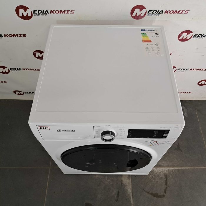 Pralka Bauknecht WM Elite 823 PS [12mscy-gwar] KlasaA/8kg/1400obr/62cm