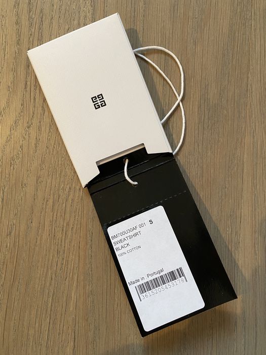 Czarna bluza Givenchy Paris Warszawa