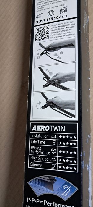 Двірникі Bosch Aerotwin Upgrade AR 601 S 600x400 мм Belgium