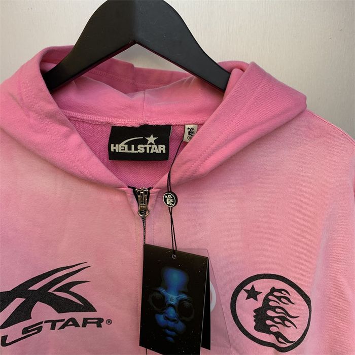 Hellstar zip hoodie x Complex Sports Flame / зіп худі Хелстар зіпка