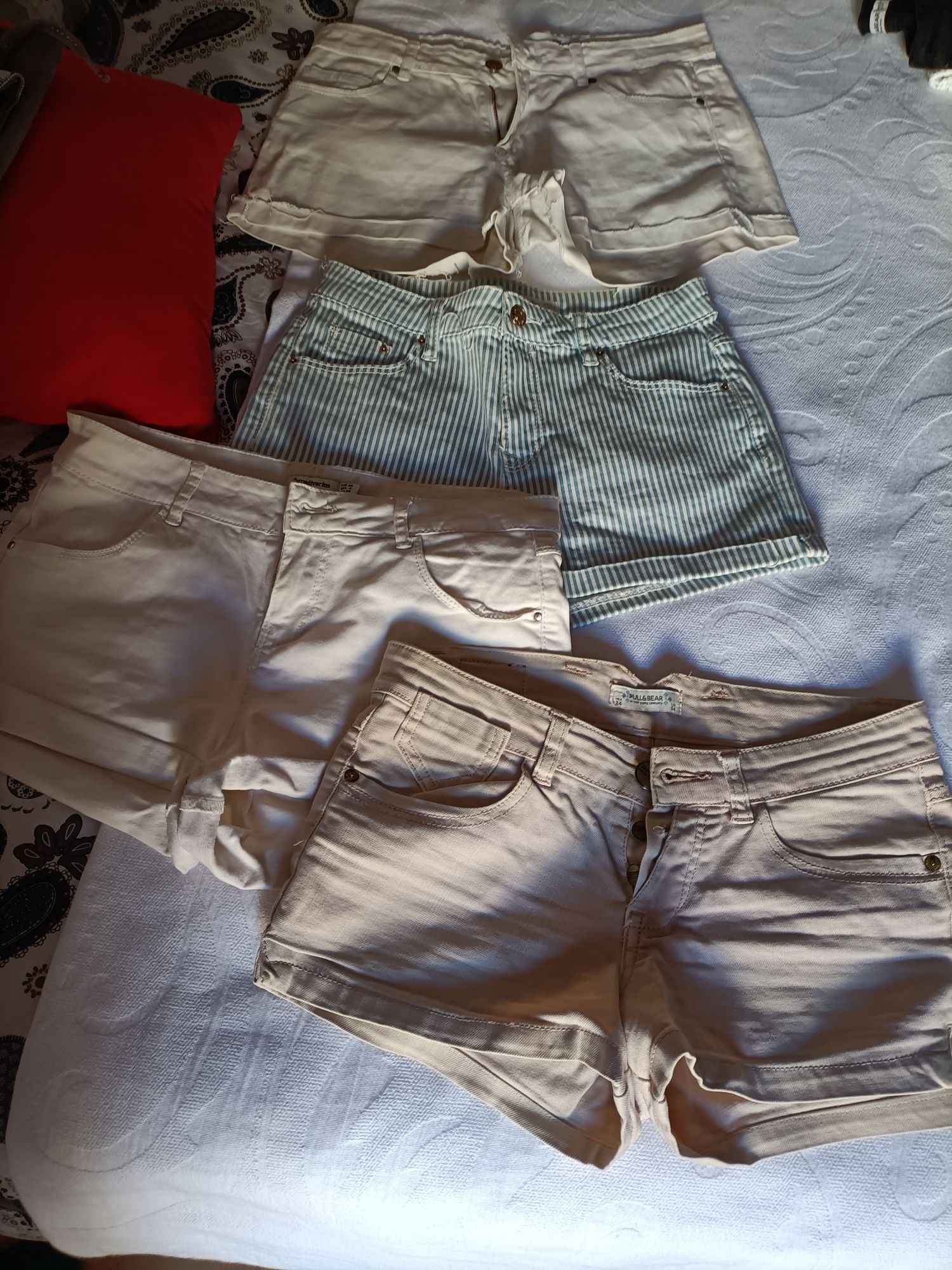 Calções vários (Zara, Pull&bear, beschkra)