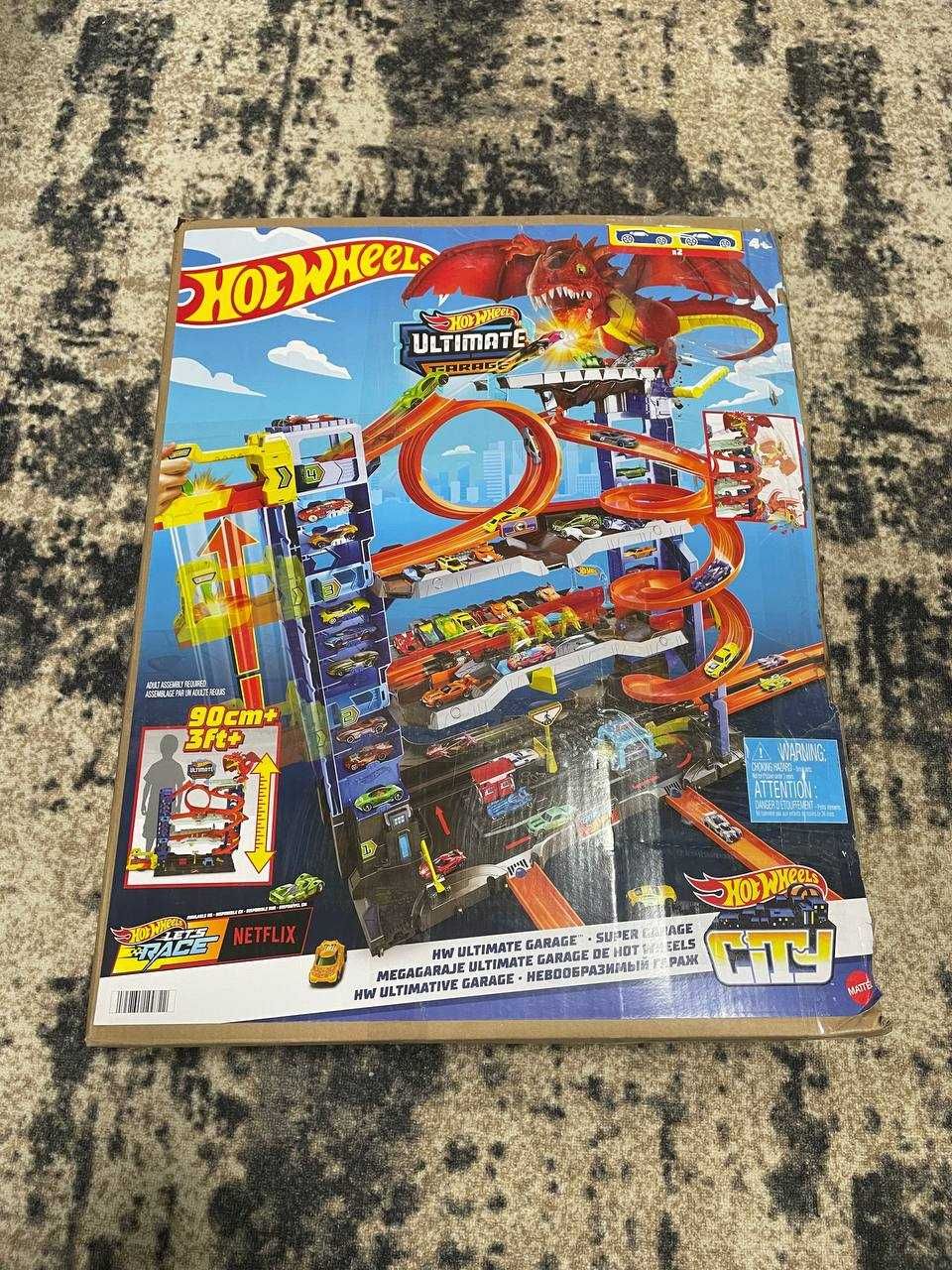 Ігровий набір HotWheels City Хот Вілс Легендарний Мега Гараж