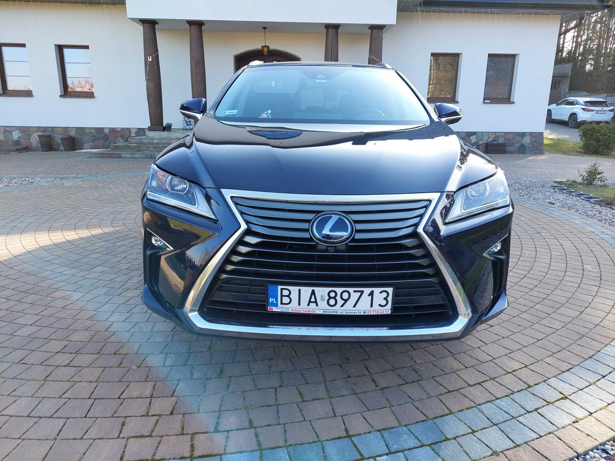 Lexus rx 450h jak nowy