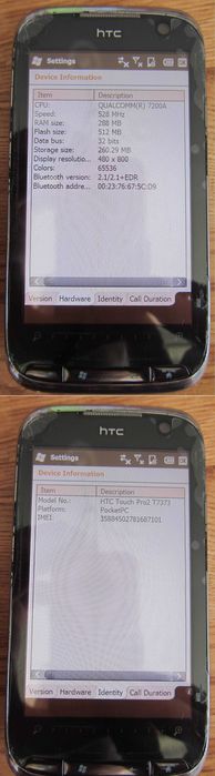 HTC Touch Pro2 T7373 Windows Mobile 6.5 + rysik