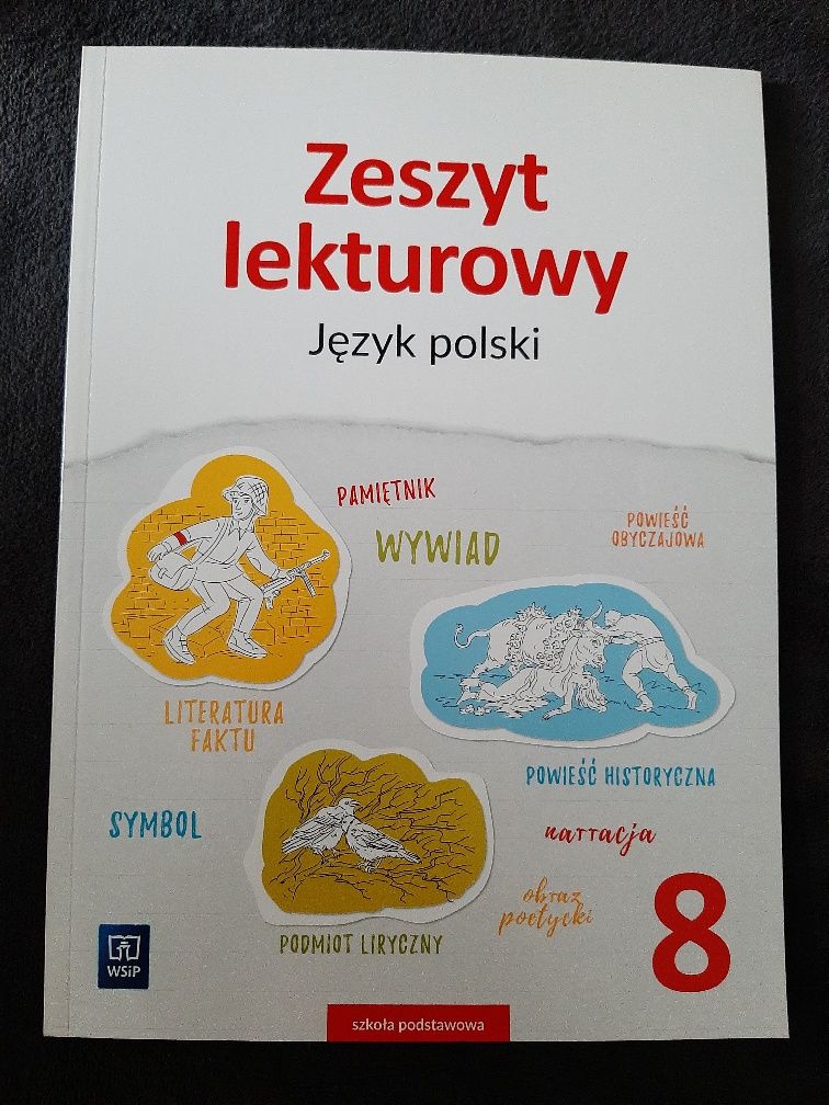 Zeszyt lekturowy język polski klasa 8 WSiP