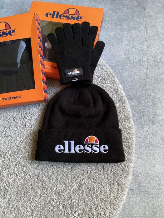 Шапка та рукавиці Ellesse оригінал нові чоловічі зимові набір комплект