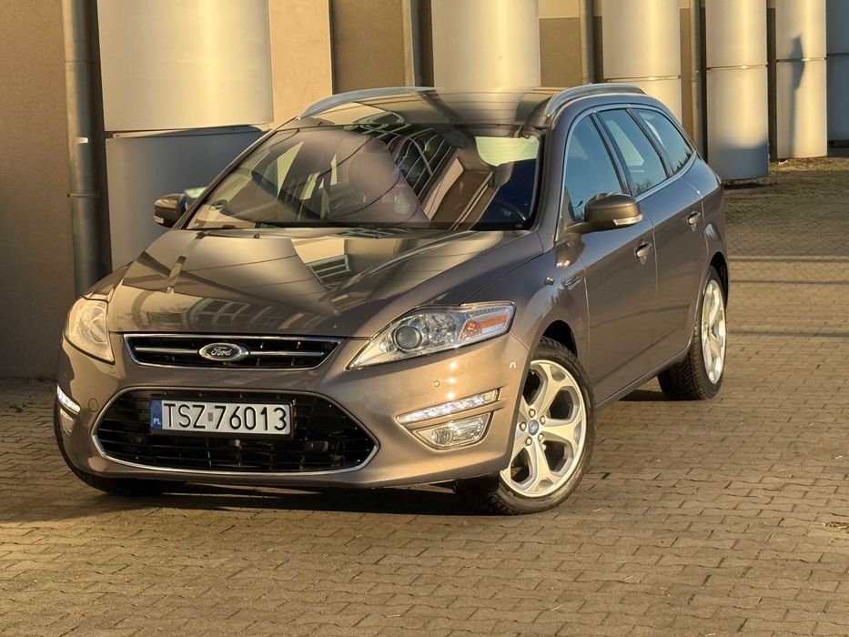 *FORD MONDEO 2,0TDCI 163KM Titanium Skóry Navi Convers Alu 18 Ledy * *