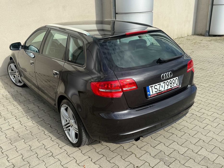 AUDI A3 2,0 TDI 140KM Jak Nowa Klima Bixenon Ledy Alu 18 Bose Servis