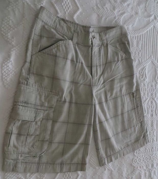 Calções Tribord, Nº 38 em Sarja, beges - Rigorosamente como novos