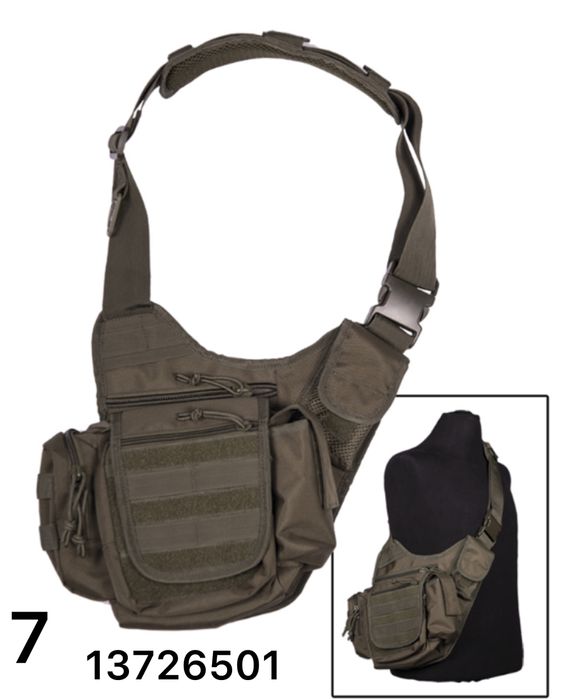 Рюкзак однолямковий 9Л Mil-Tec штурмовий військовий тактичний Німечина