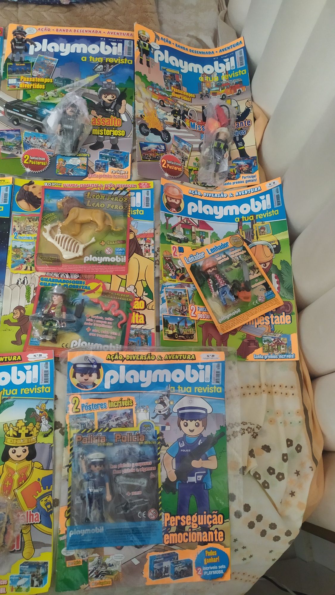 Lote de 26 revistas Playmobil