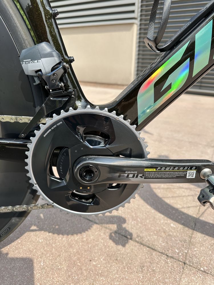 Giant propel pro 0 Sram Force, pomiar mocy