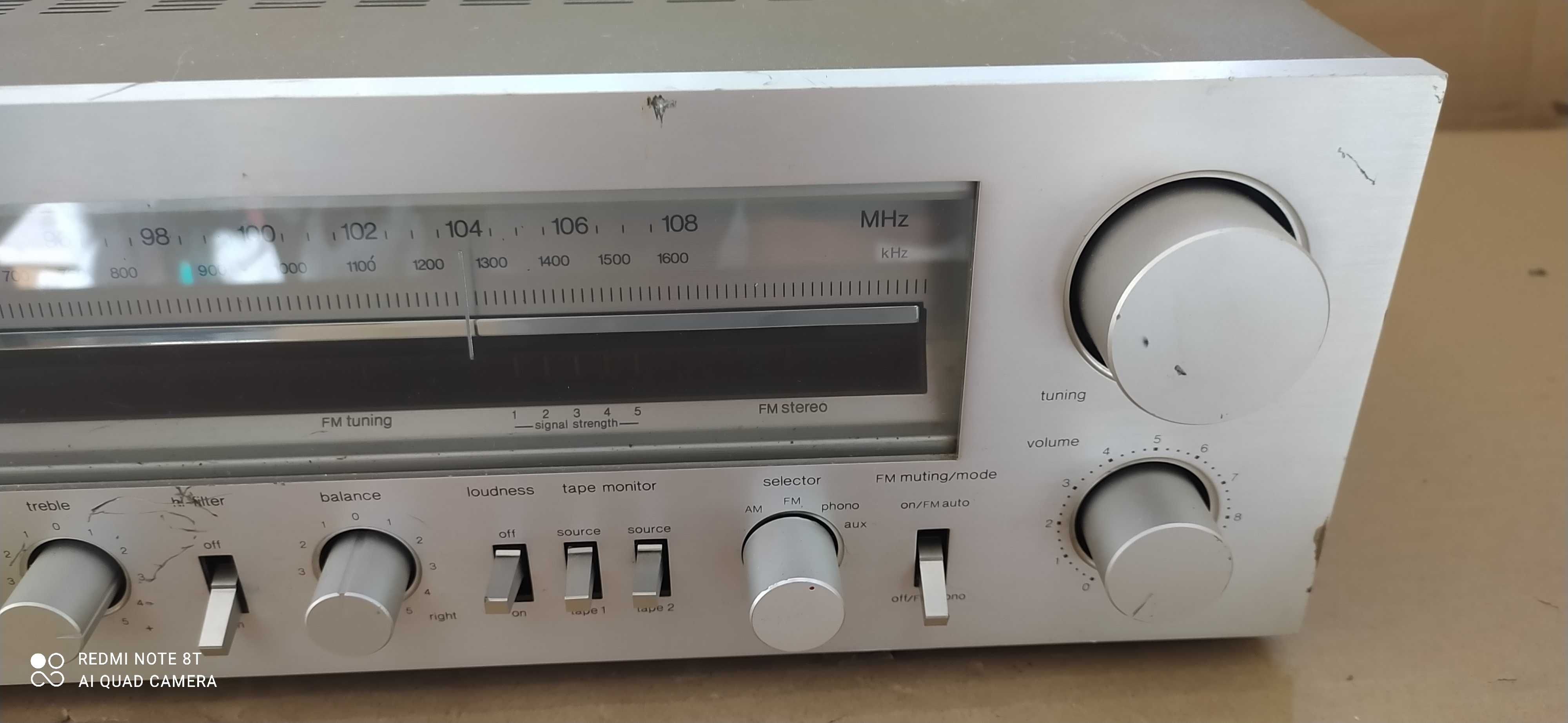 Amplituner Technics SA-303 srebrny