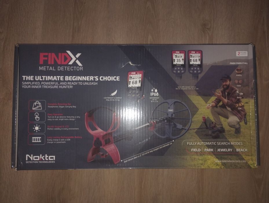 Wykrywacz metali nokta findX Pro